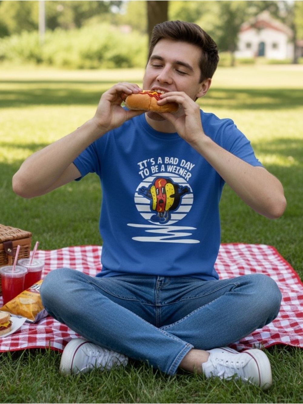 Bad Day Hot Dog Shirt - Picture 3 of 6